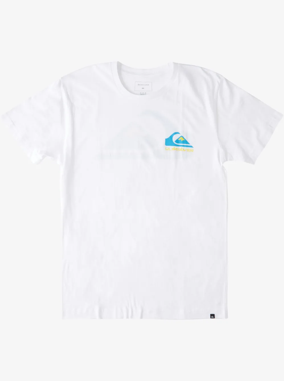 Quiksilver Tees|Comp Logo T-Shirt White