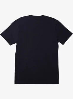 Quiksilver Tees|Comp Logo T-Shirt Navy Blazer