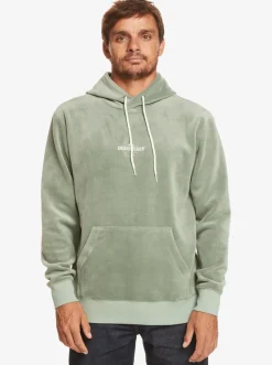 Quiksilver Sweatshirts & Hoodies|Cord Hoodie Iceberg Green