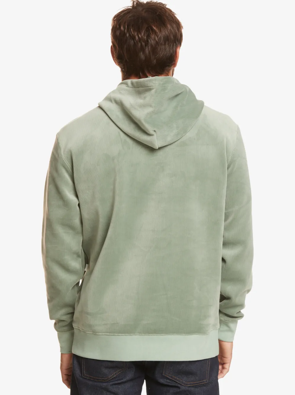 Quiksilver Sweatshirts & Hoodies|Cord Hoodie Iceberg Green