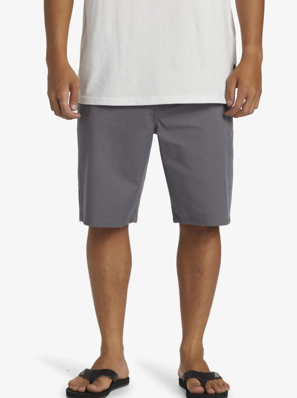 Quiksilver Shorts & Amphibians|Crest Chino Chino 21" Shorts Quiet Shade