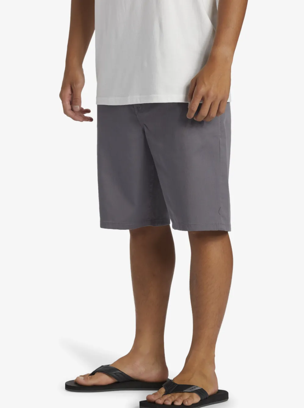 Quiksilver Shorts & Amphibians|Crest Chino Chino 21" Shorts Quiet Shade
