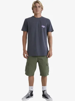 Quiksilver Shorts & Amphibians|Crucial Battle Cargo Shorts For Men Four Leaf Clover