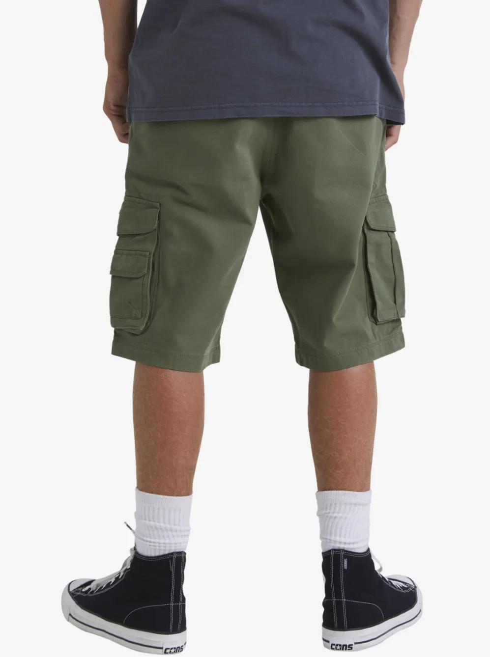 Quiksilver Shorts & Amphibians|Crucial Battle Cargo Shorts For Men Four Leaf Clover