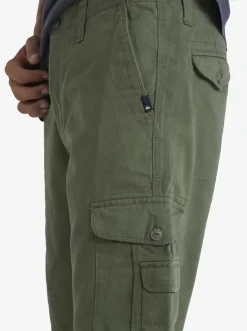 Quiksilver Shorts & Amphibians|Crucial Battle Cargo Shorts For Men Four Leaf Clover
