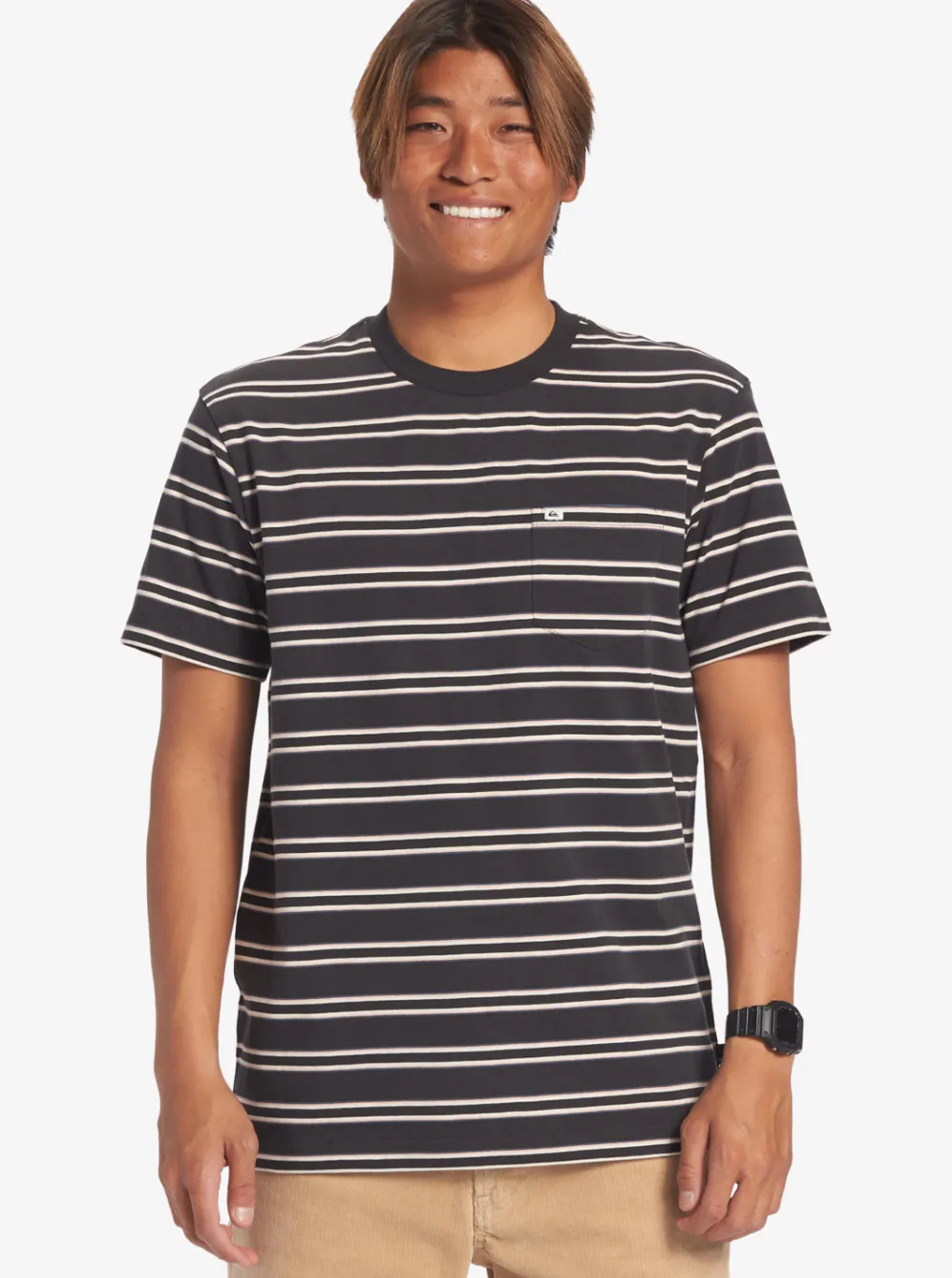 Quiksilver Shirts & Polos|Cruiser Pocket Tee Knit Tarmac Cruiser Pkt Tee