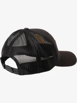 Quiksilver Hats|Down The Hatch Trucker Hat Black