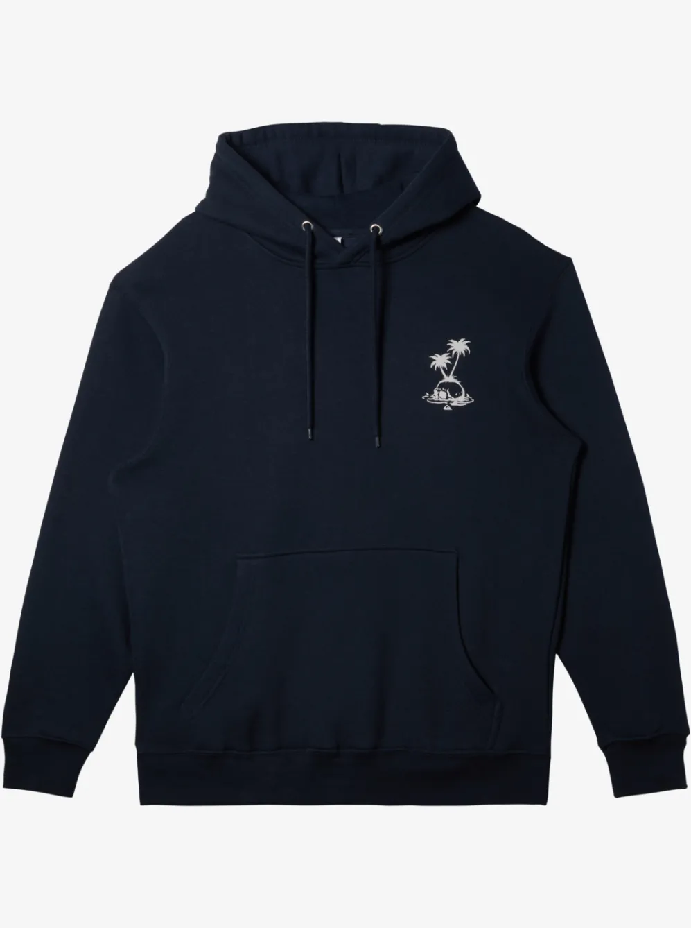 Quiksilver Sweatshirts & Hoodies|E Rockin Hoodie Pullover Sweatshirt Midnight Navy