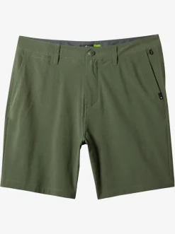 Quiksilver Shorts & Amphibians|E Union Heather 18" Amphibian Boardshorts Thyme