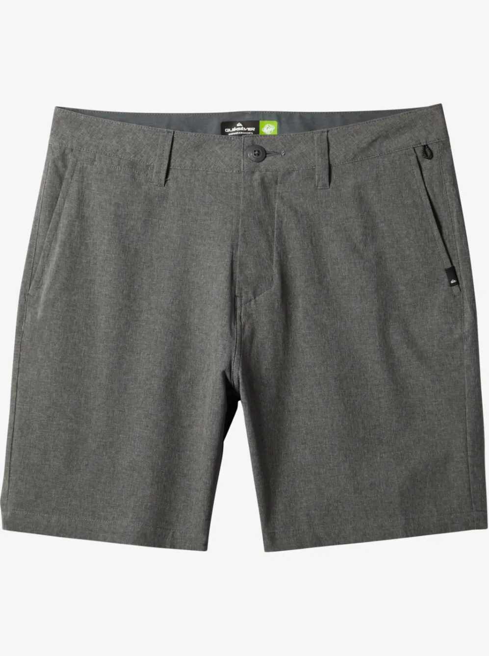 Quiksilver Boardshorts|E Union Heather 18" Amphibian Boardshorts Black