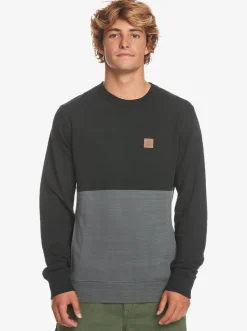 Quiksilver Sweatshirts & Hoodies|Easy Sweatshirt Black