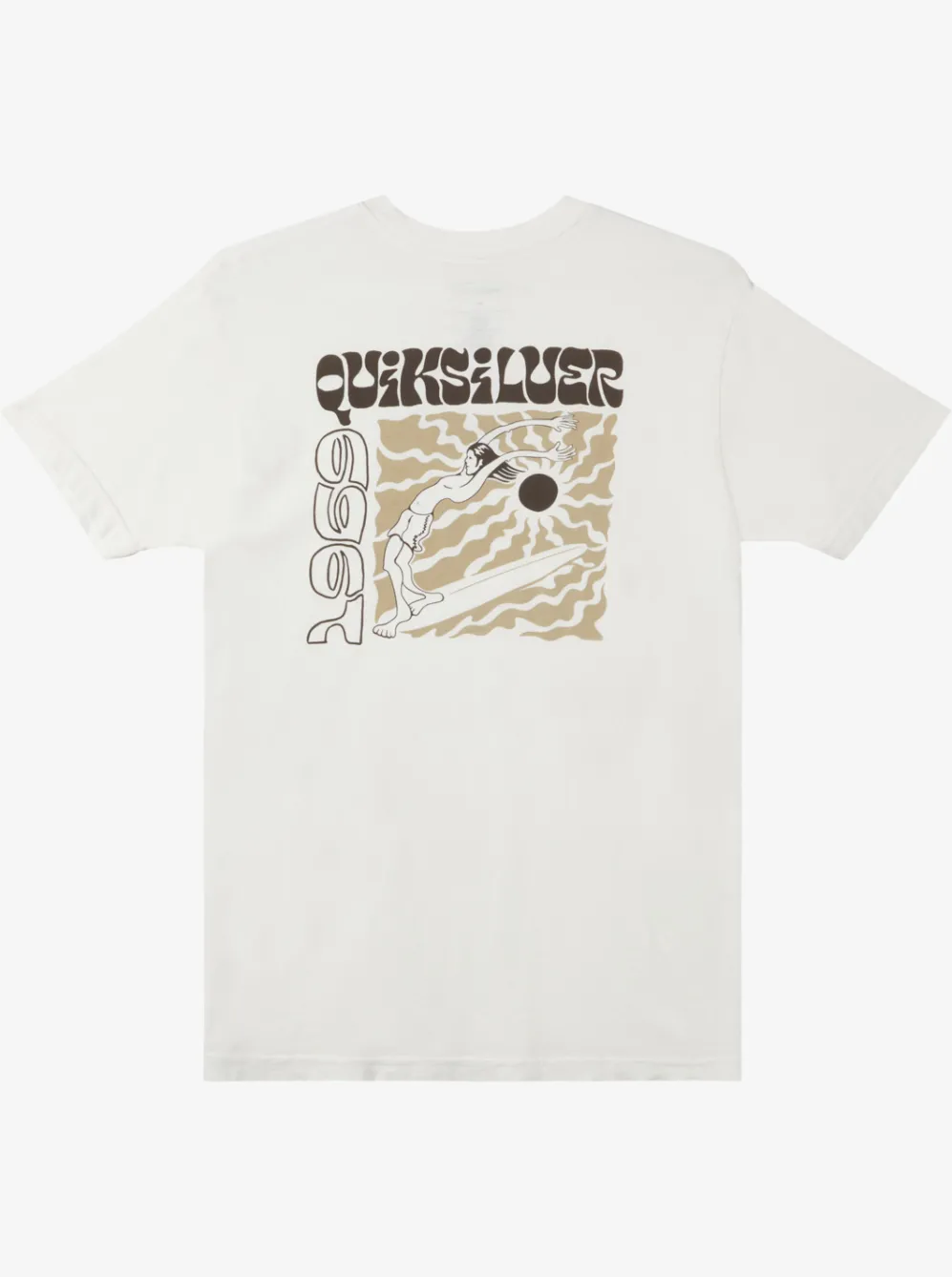 Quiksilver Tees|Enjoy The Ride Mtz T-Shirt Gardenia