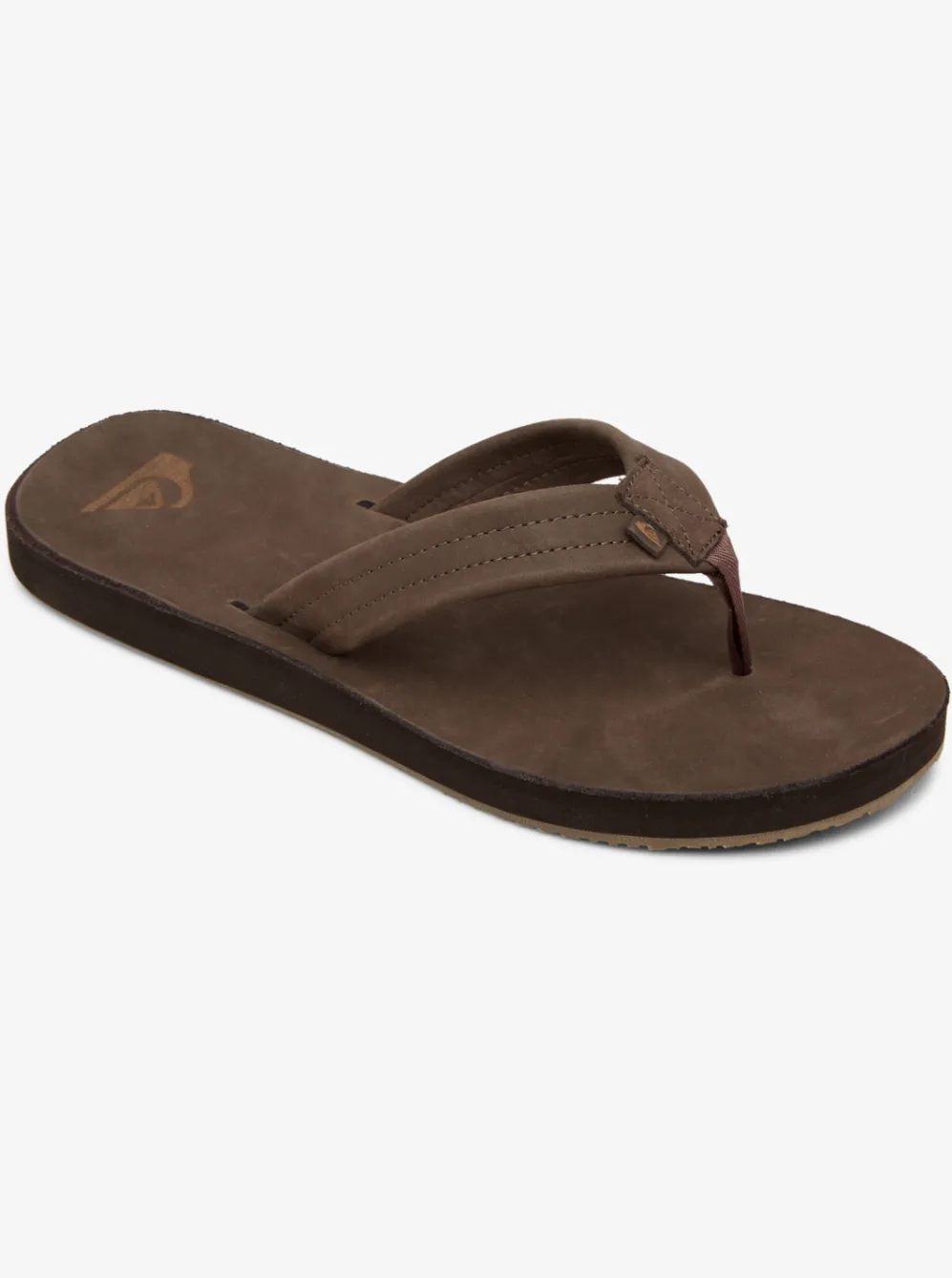 Quiksilver Sandals|Erreka Leather Sandals Brown/Brown/Brown