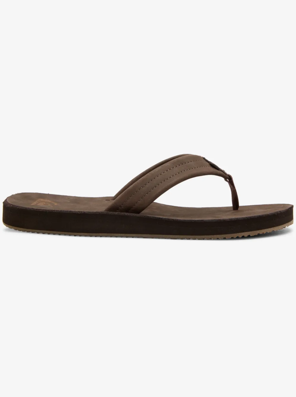 Quiksilver Sandals|Erreka Leather Sandals Brown/Brown/Brown