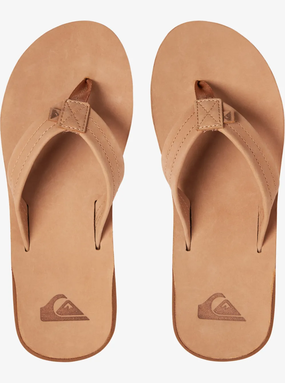 Quiksilver Sandals|Erreka Leather Sandals Tan - Solid