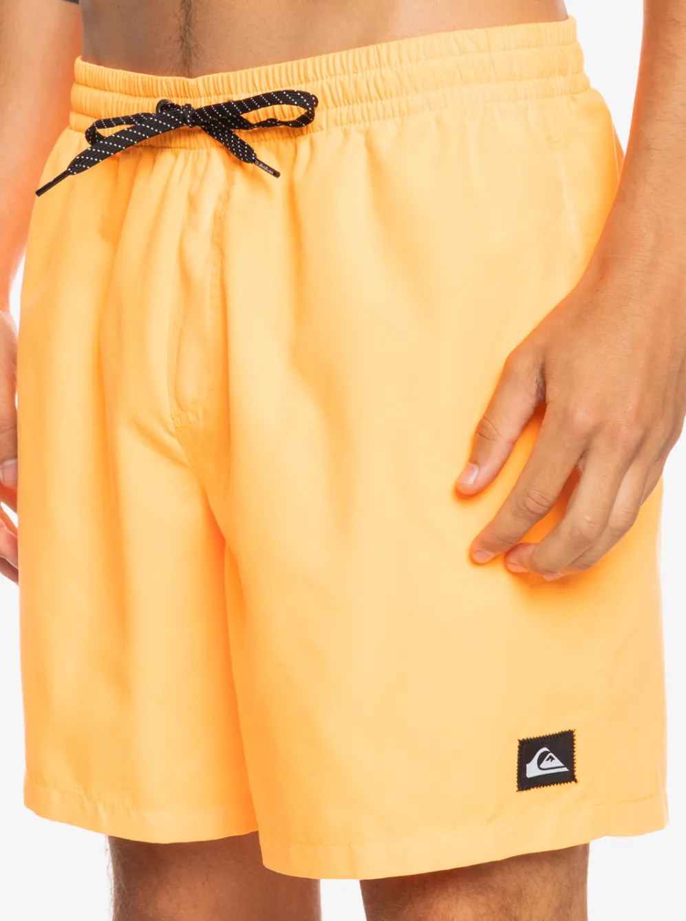 Quiksilver Elastic Waist|Everyday 17" Volleys For Young Men Orange Pop