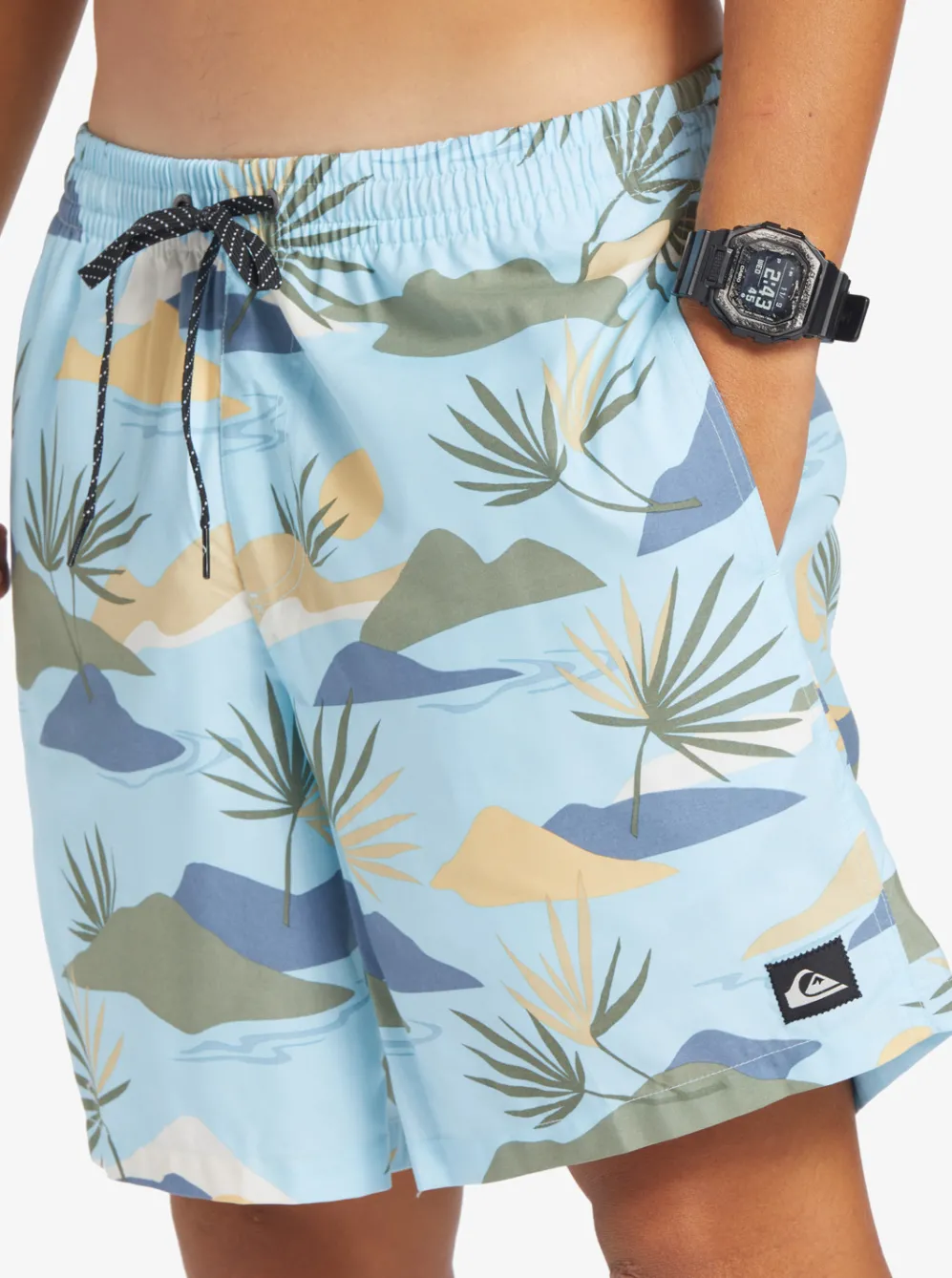 Quiksilver Boardshorts|Everyday Mix 17" Volleys Sky Blue