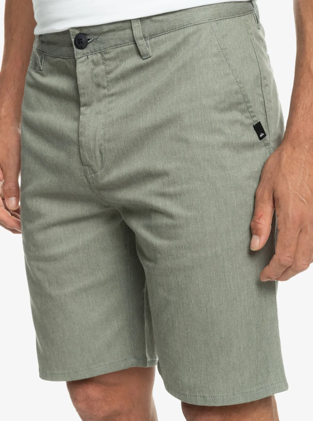 Quiksilver Shorts & Amphibians|Everyday Union Stretch Chino 20" Shorts Light Grey Heather