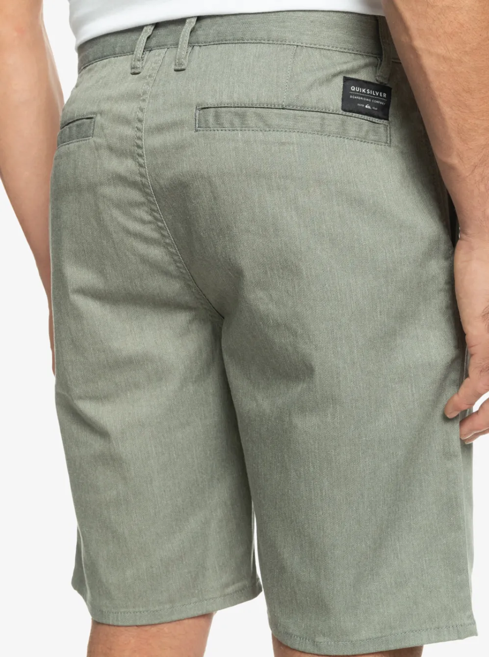 Quiksilver Shorts & Amphibians|Everyday Union Stretch Chino 20" Shorts Light Grey Heather