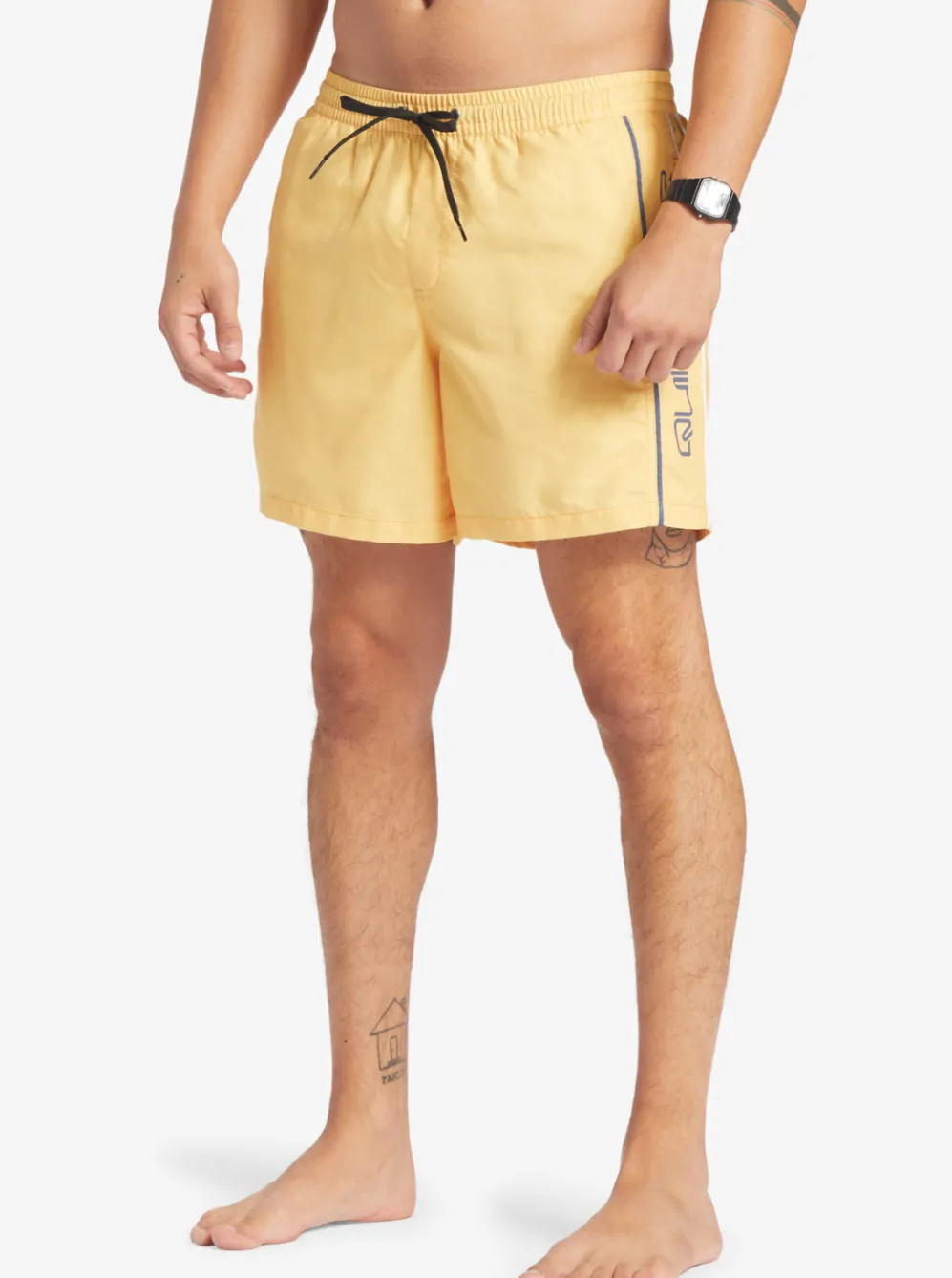 Quiksilver Elastic Waist|Everyday Vert 16" Volleys Banana Cream