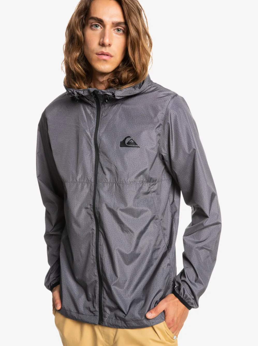 Quiksilver Jackets|Everyday Windbreaker Jacket Dark Grey Heather