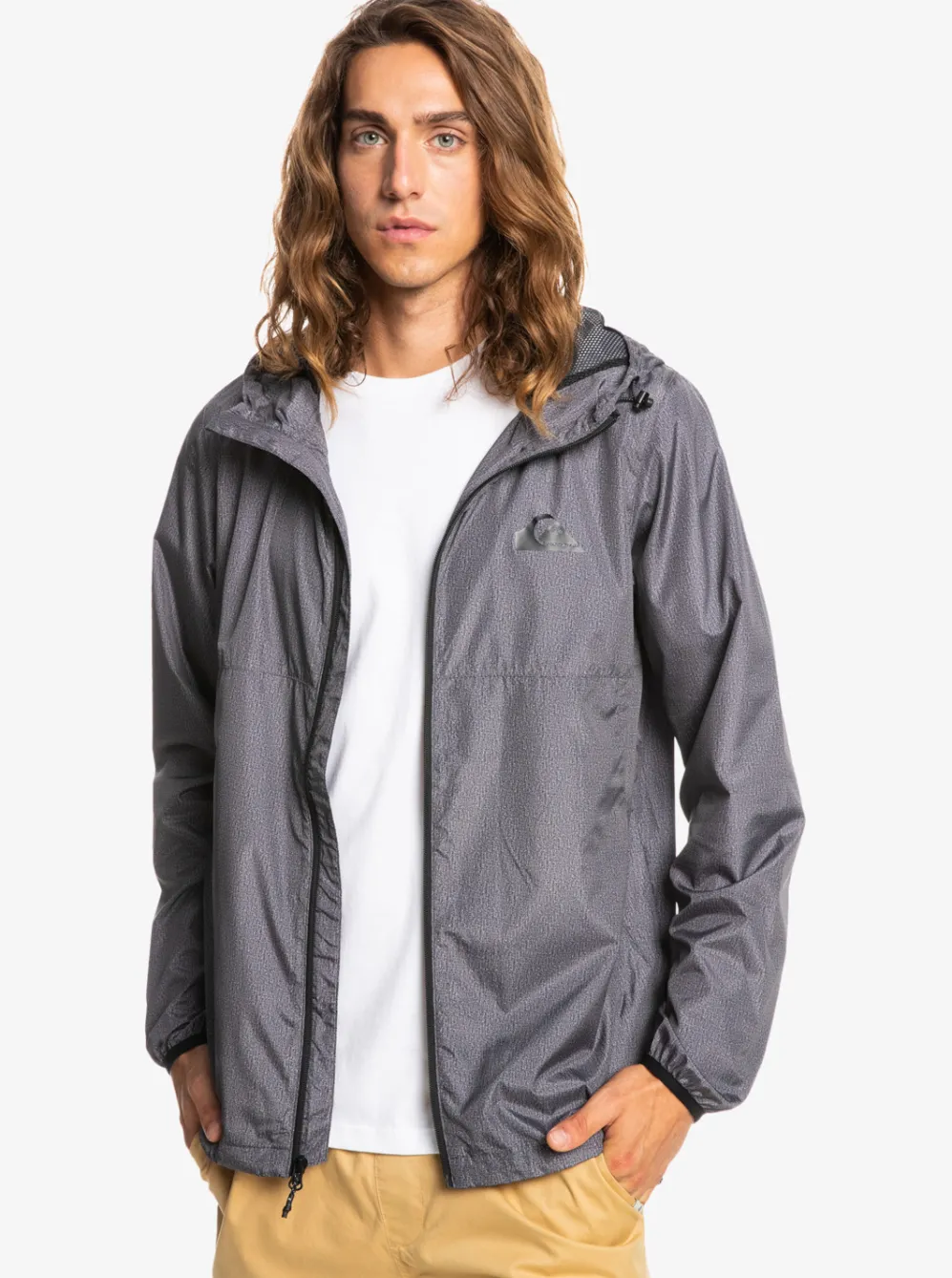 Quiksilver Jackets|Everyday Windbreaker Jacket Dark Grey Heather