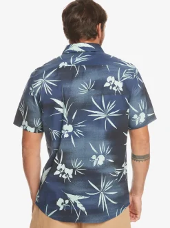 Quiksilver Shirts & Polos|Fade Out Short Sleeve Shirt Naval Academy Fade Out