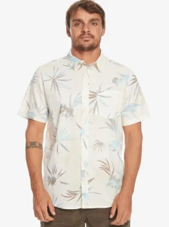 Quiksilver Shirts & Polos|Fade Out Short Sleeve Shirt Birch Fade Out