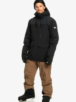 Quiksilver Layers|Fairbanks Technical Snow Jacket True Black