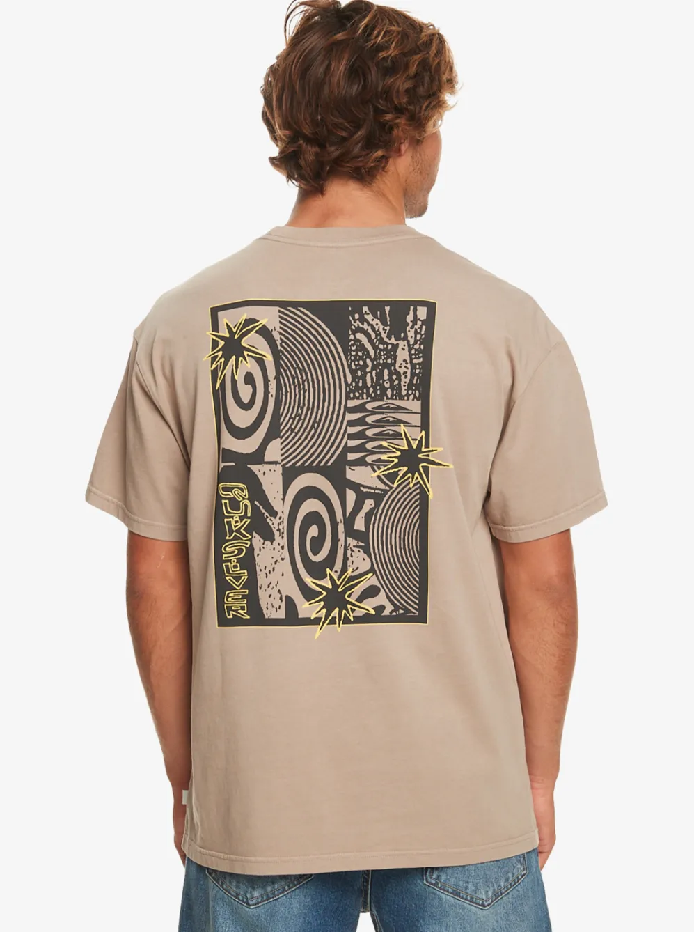Quiksilver Tees|Fall City T-Shirt Goat