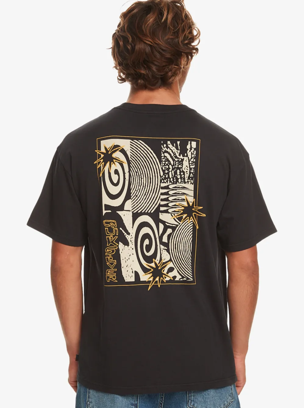 Quiksilver Tees|Fall City T-Shirt Black