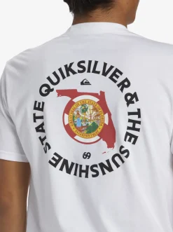 Quiksilver Tees|Fl Flag Days T-Shirt White