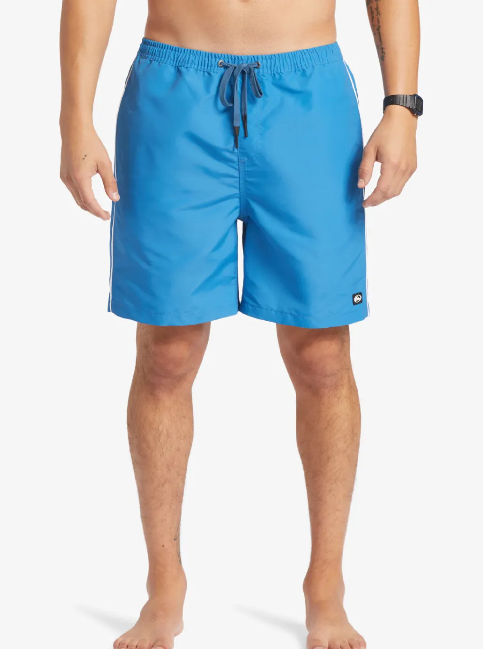 Quiksilver Elastic Waist|Flight Volley 18" Elastic Waist Shorts Deep Water
