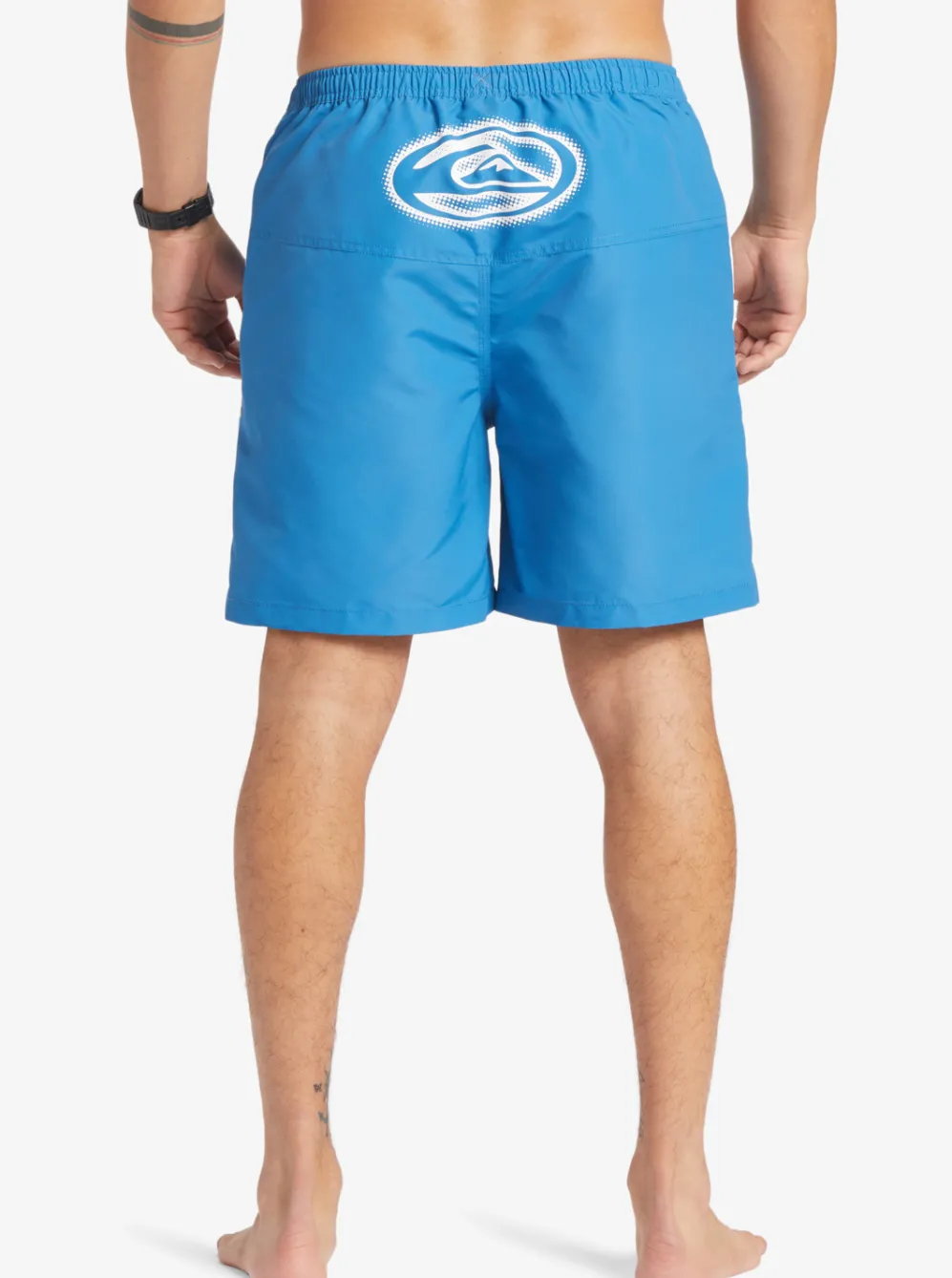 Quiksilver Elastic Waist|Flight Volley 18" Elastic Waist Shorts Deep Water