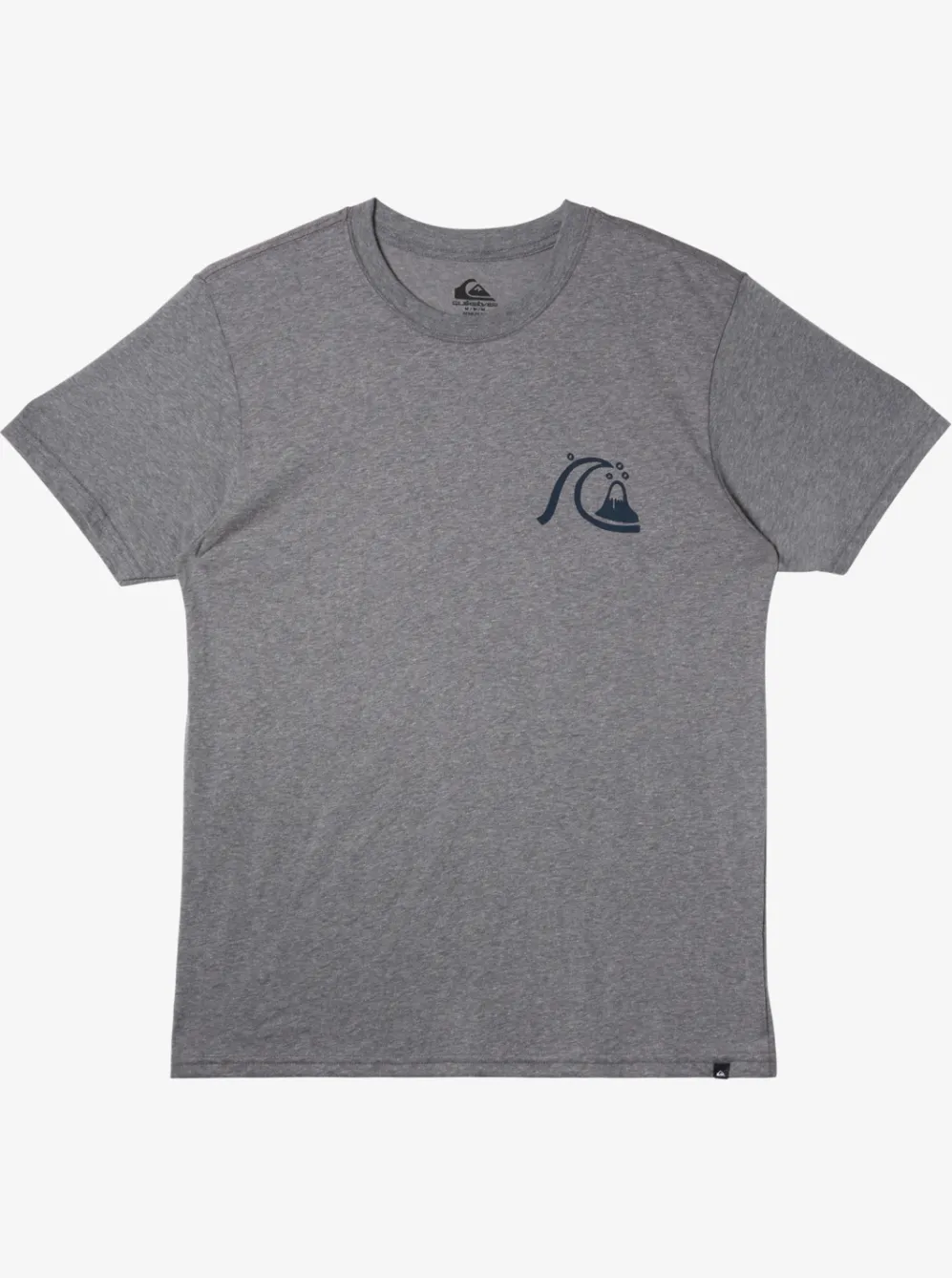 Quiksilver Tees|Free Range Mod T-Shirt Medium Grey Heather
