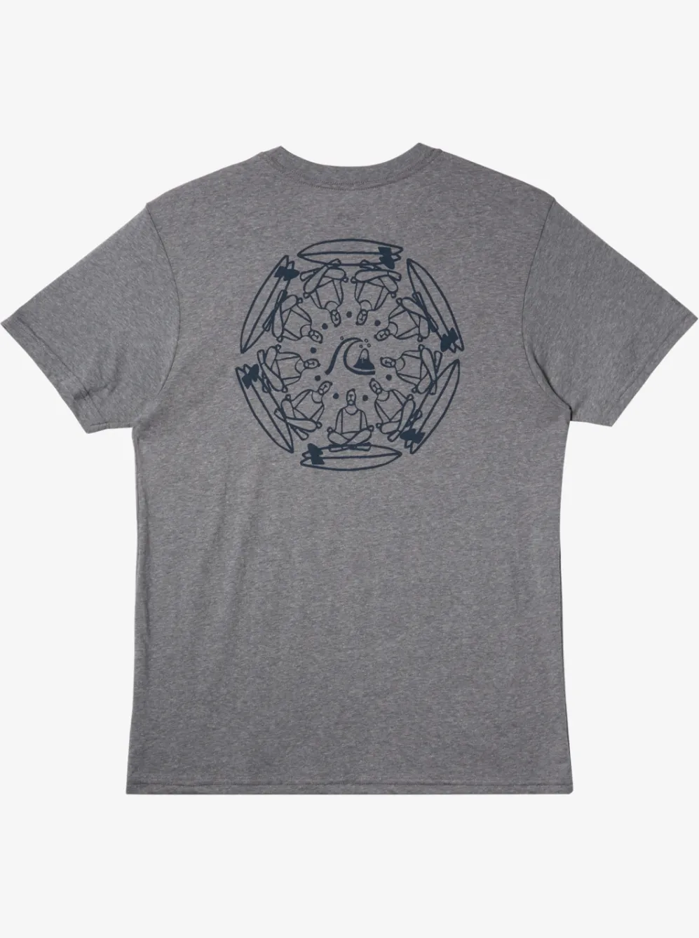 Quiksilver Tees|Free Range Mod T-Shirt Medium Grey Heather