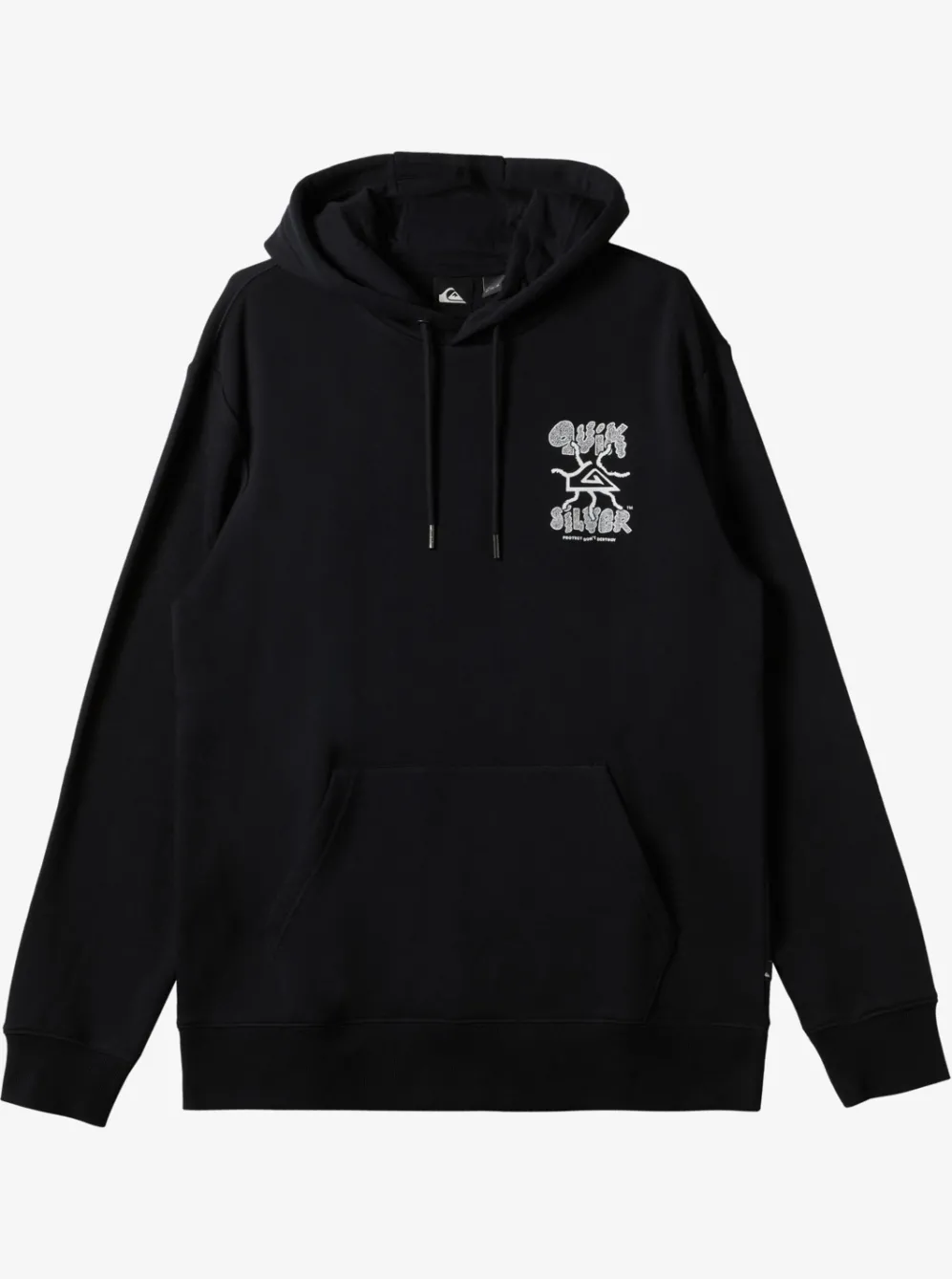 Quiksilver Shirts & Polos|Global Force Fleece Crew Neck Sweatshirt Black
