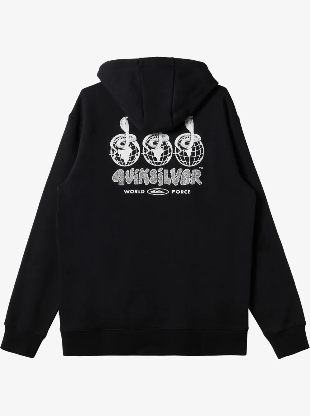 Quiksilver Shirts & Polos|Global Force Fleece Crew Neck Sweatshirt Black
