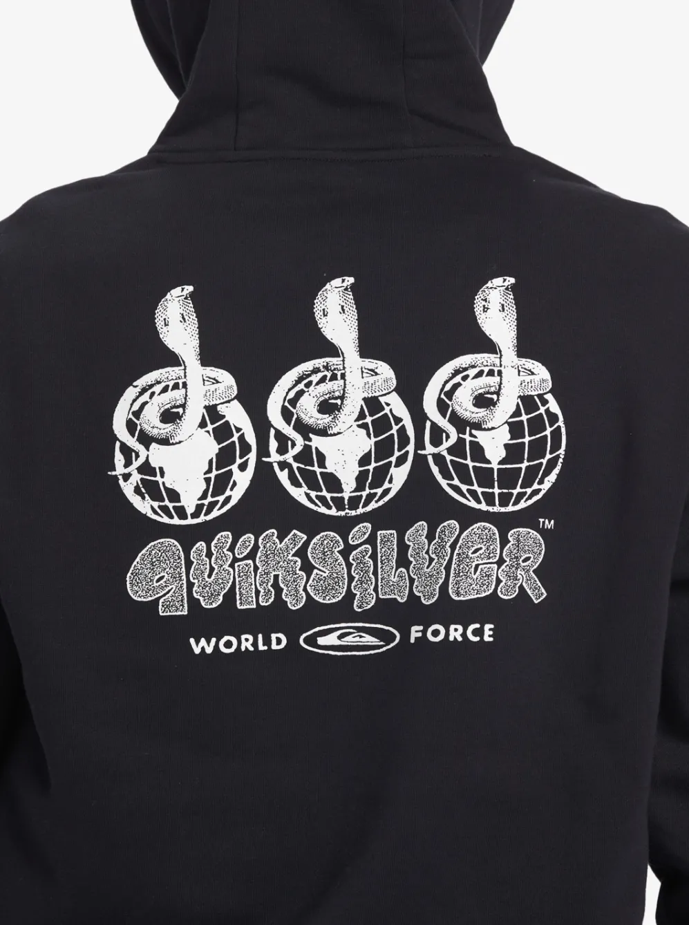Quiksilver Shirts & Polos|Global Force Fleece Crew Neck Sweatshirt Black