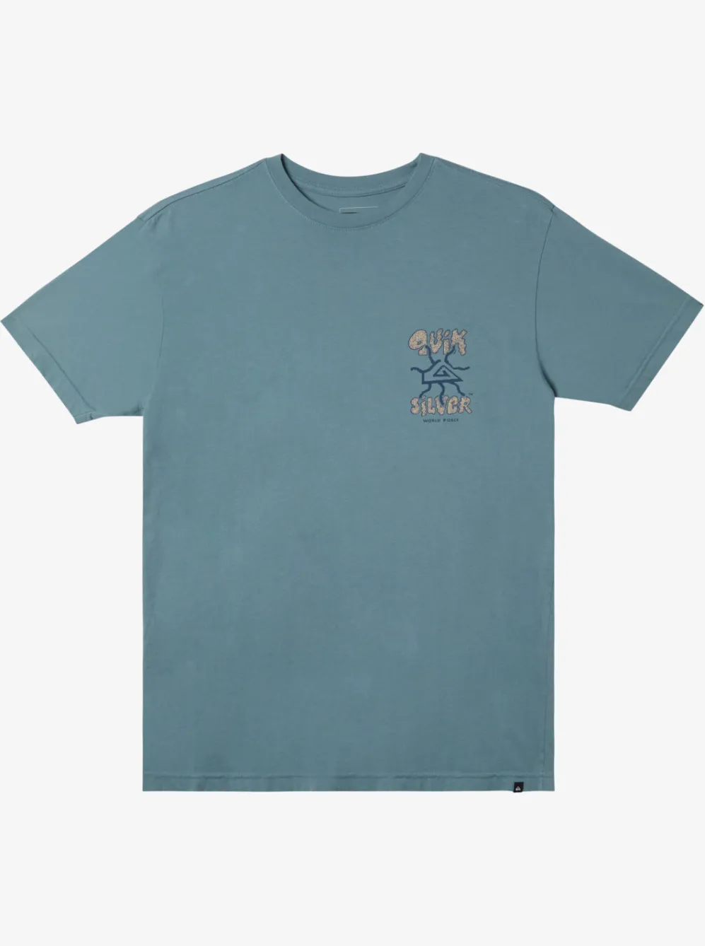Quiksilver Tees|Global Force Mtz T-Shirt Aegean Blue