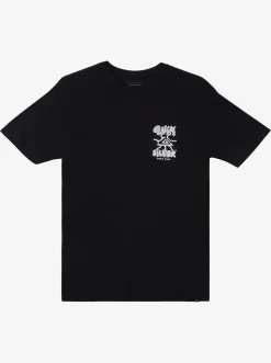 Quiksilver Tees|Global Force Mtz T-Shirt Black
