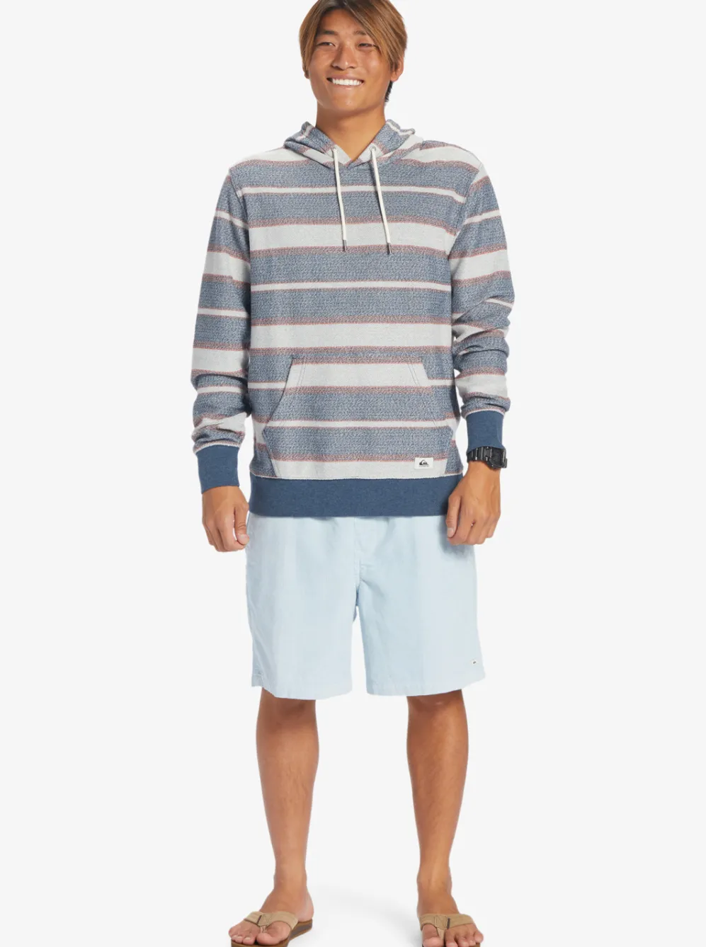 Quiksilver Sweatshirts & Hoodies|Great Otway Hoodie Midnight Navy Great Otway
