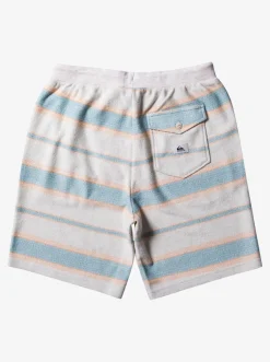 Quiksilver Shorts & Amphibians|Great Otway Sweat Shorts Cameo Blue Great Otway