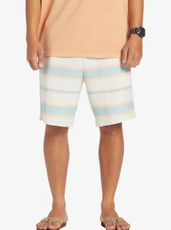 Quiksilver Shorts & Amphibians|Great Otway Sweat Shorts Cameo Blue Great Otway