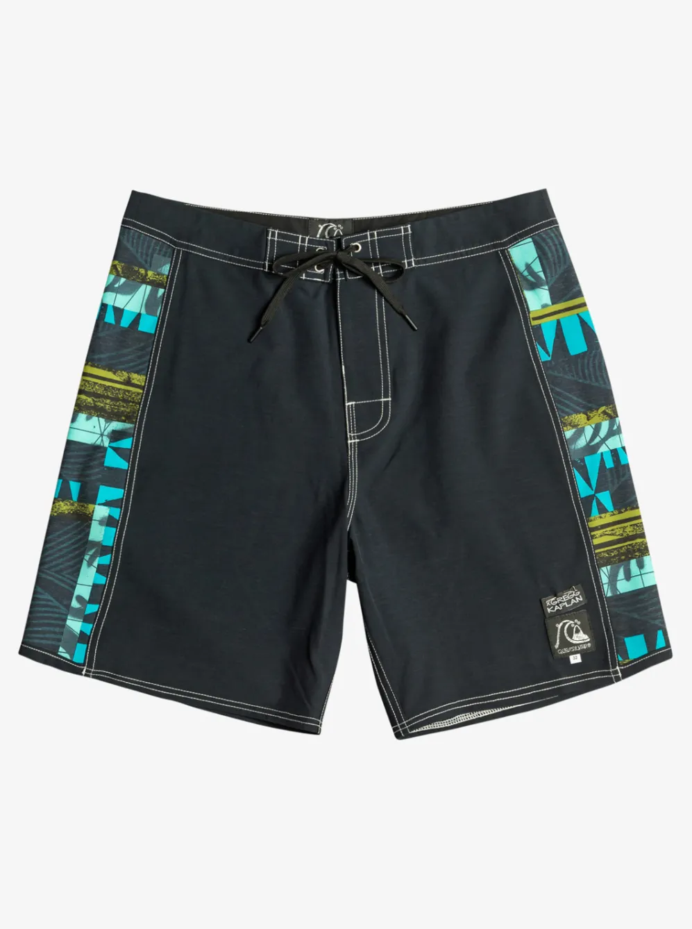 Quiksilver Boardshorts|Gregg Kaplan Blank Canvas Arch 18" Boardshorts Black