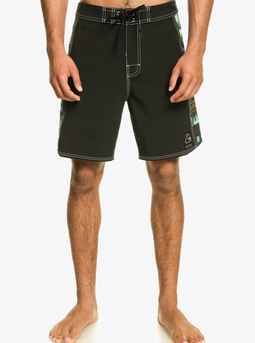 Quiksilver Boardshorts|Gregg Kaplan Blank Canvas Arch 18" Boardshorts Black