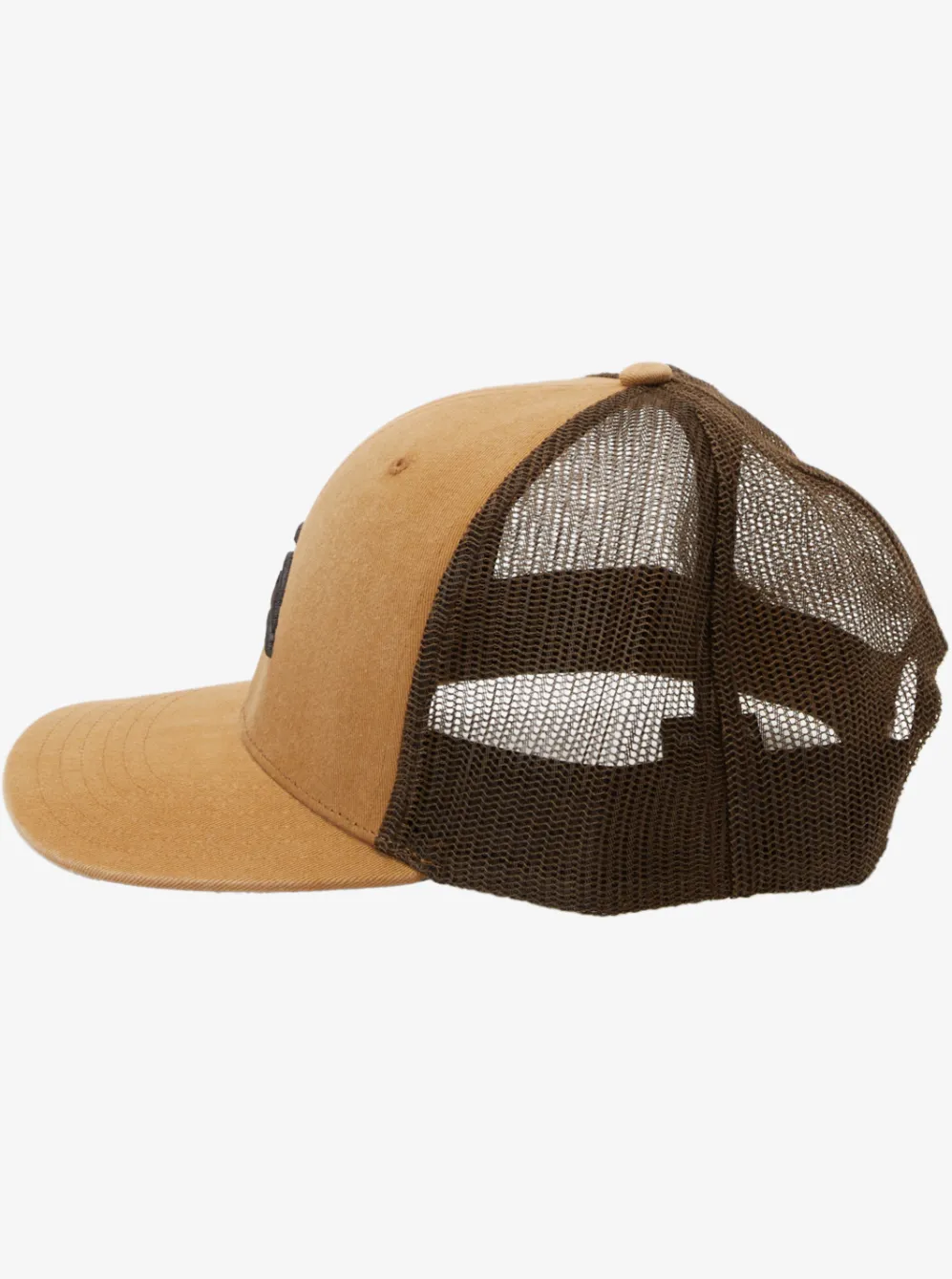 Quiksilver Hats|Grounder Trucker Hat Bone Brown