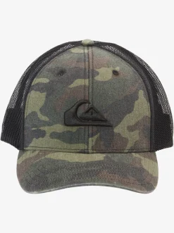 Quiksilver Hats|Grounder Trucker Hat Camo