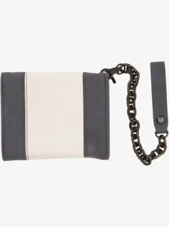 Quiksilver Wallets|Grunge Sponge Tri-Fold Chain Wallet Phantom