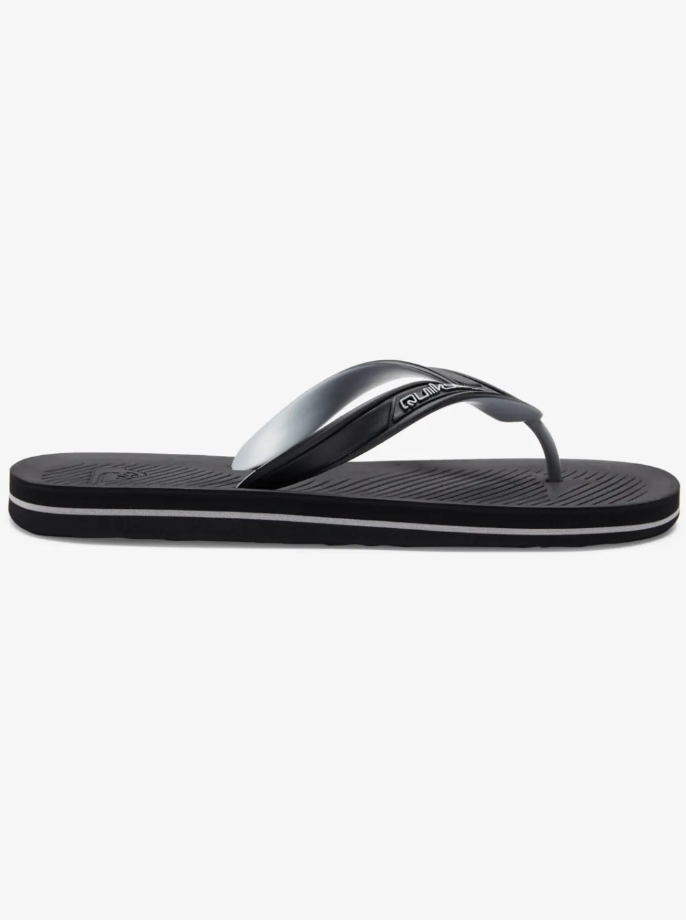 Quiksilver Sandals|Haleiwa Core Flip-Flops Black 1